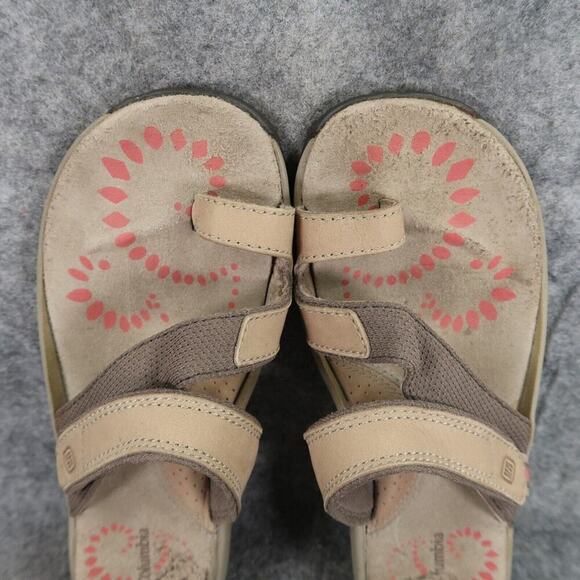 Columbia Shoes Womens 6 Sandals Casual Outdoor Active Sport Toe Ring Leather Tan - Picture 7 of 12